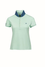 Load image into Gallery viewer, Dublin Lily Cap Sleeve Polo.
