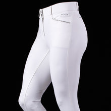 Load image into Gallery viewer, Agaso White Competition Breeches
