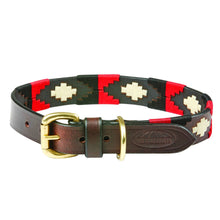 Load image into Gallery viewer, WeatherBeeta Polo Leather Dog Collar. Leather Dog Collar. Chukka Dog Collar
