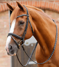 Load image into Gallery viewer, Premier Equine Bellissima Crank Bridle with Diamante Browband
