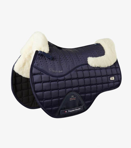 Premier Equine Capella Close Contact Merion Wool GP/Jump Square. Premier Equine Merino Wool Saddle Pad