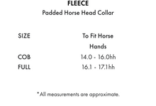 Load image into Gallery viewer, Premier Equine Fleece Padded Horse Headcollar

