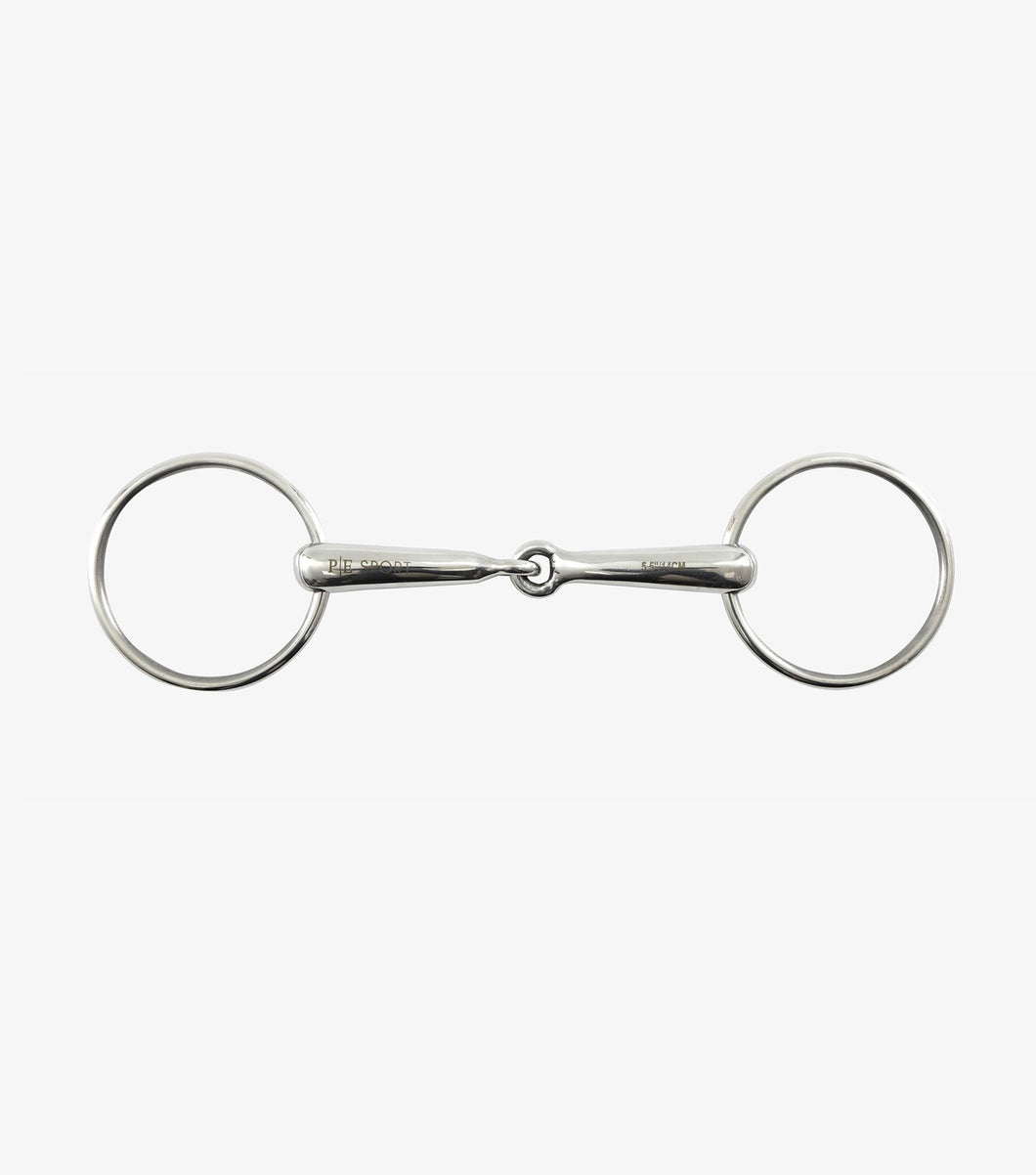 Hollow Mouth Race Snaffle. Horse Racing Bit