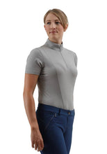 Load image into Gallery viewer, Lucciola Ladies Technical Short Sleeved Riding Top.
