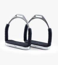 Load image into Gallery viewer, Premier Equine Stainless Steel Flexi Stirrups
