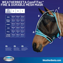 Load image into Gallery viewer, WeatherBeeta Comfitec Durable Mesh Mask with Ears &amp; Nose

