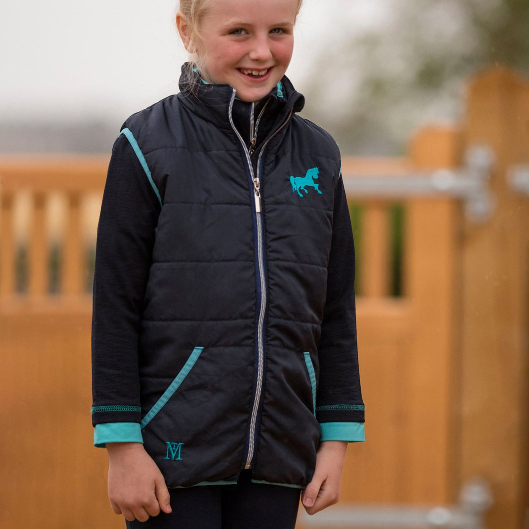 Mark Todd Children's Quilted Gilet.