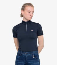 Load image into Gallery viewer, Premier Equine Remisa Ladies Technical Short Sleeved Riding Top
